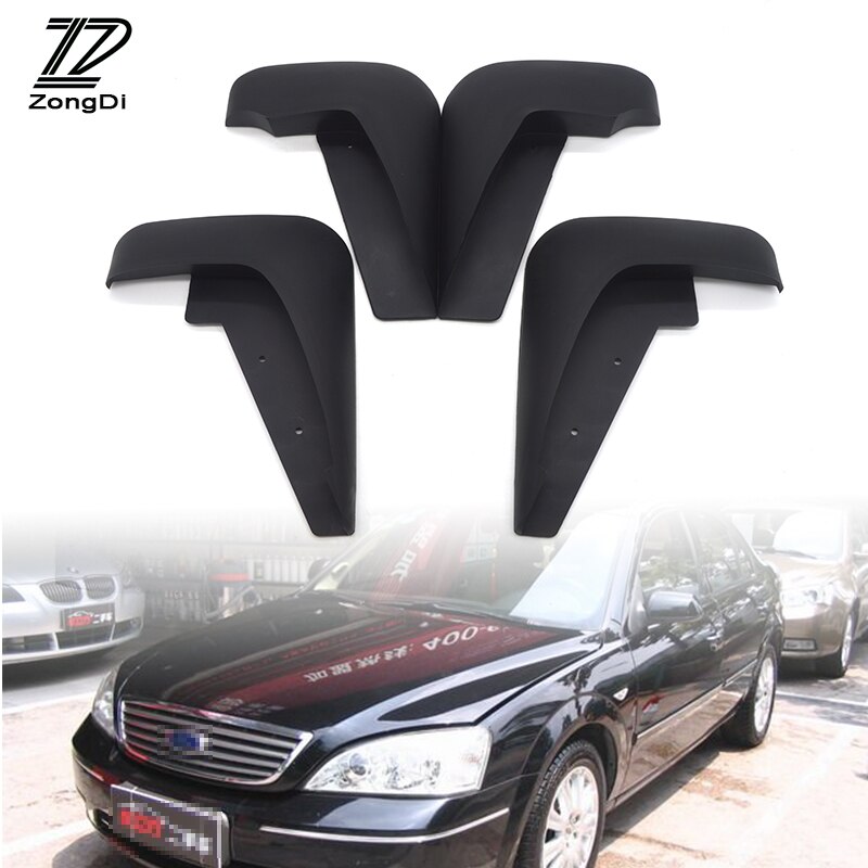 ZD ڵ Mudflaps Ford Mondeo mk3  2000 2001 2002 2003 2004 2005 2006 Mudflap ׼ Front Rear Mudguards fenders